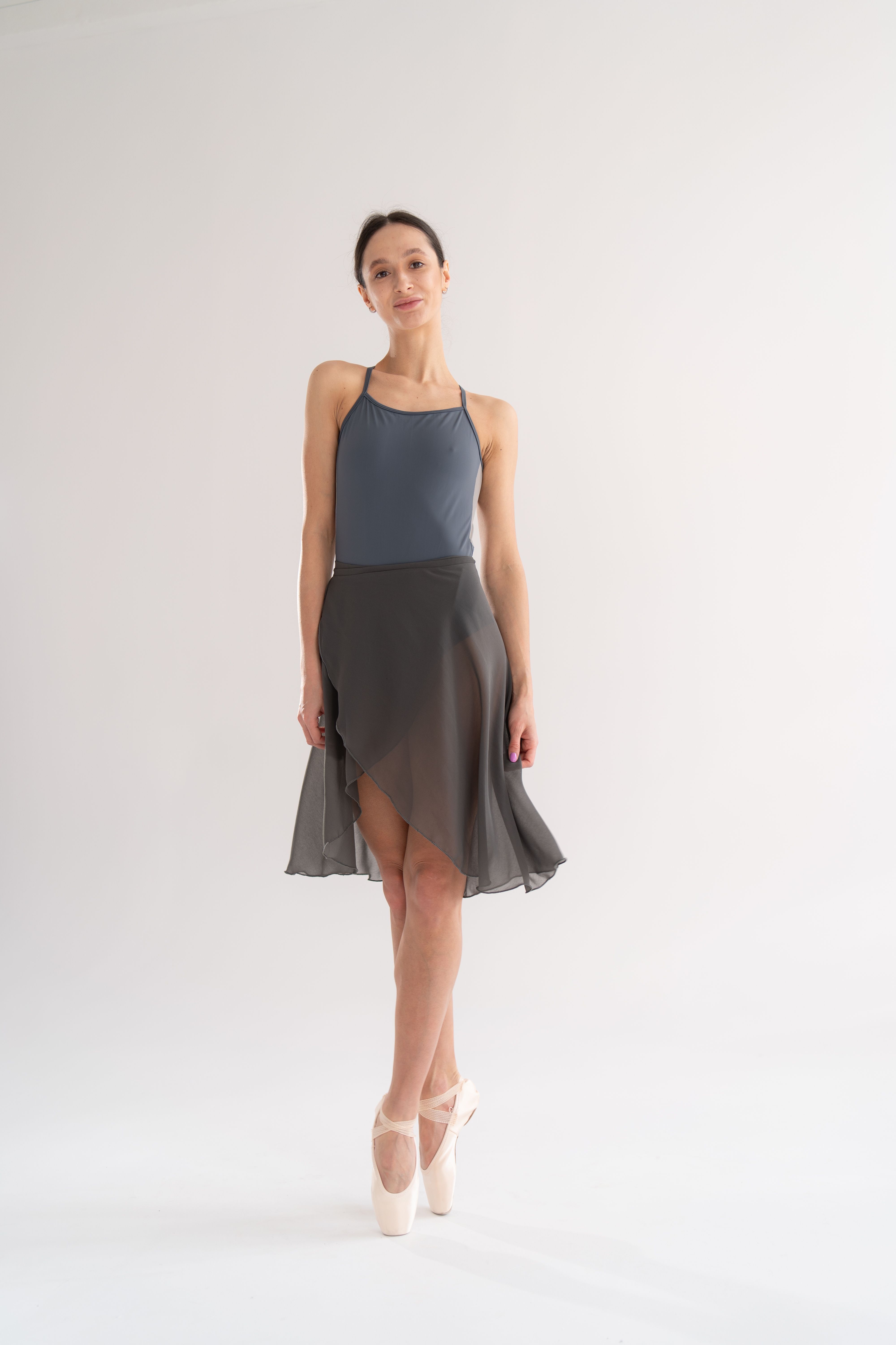 Skirt Basic Maxi M/L Dark Gray 