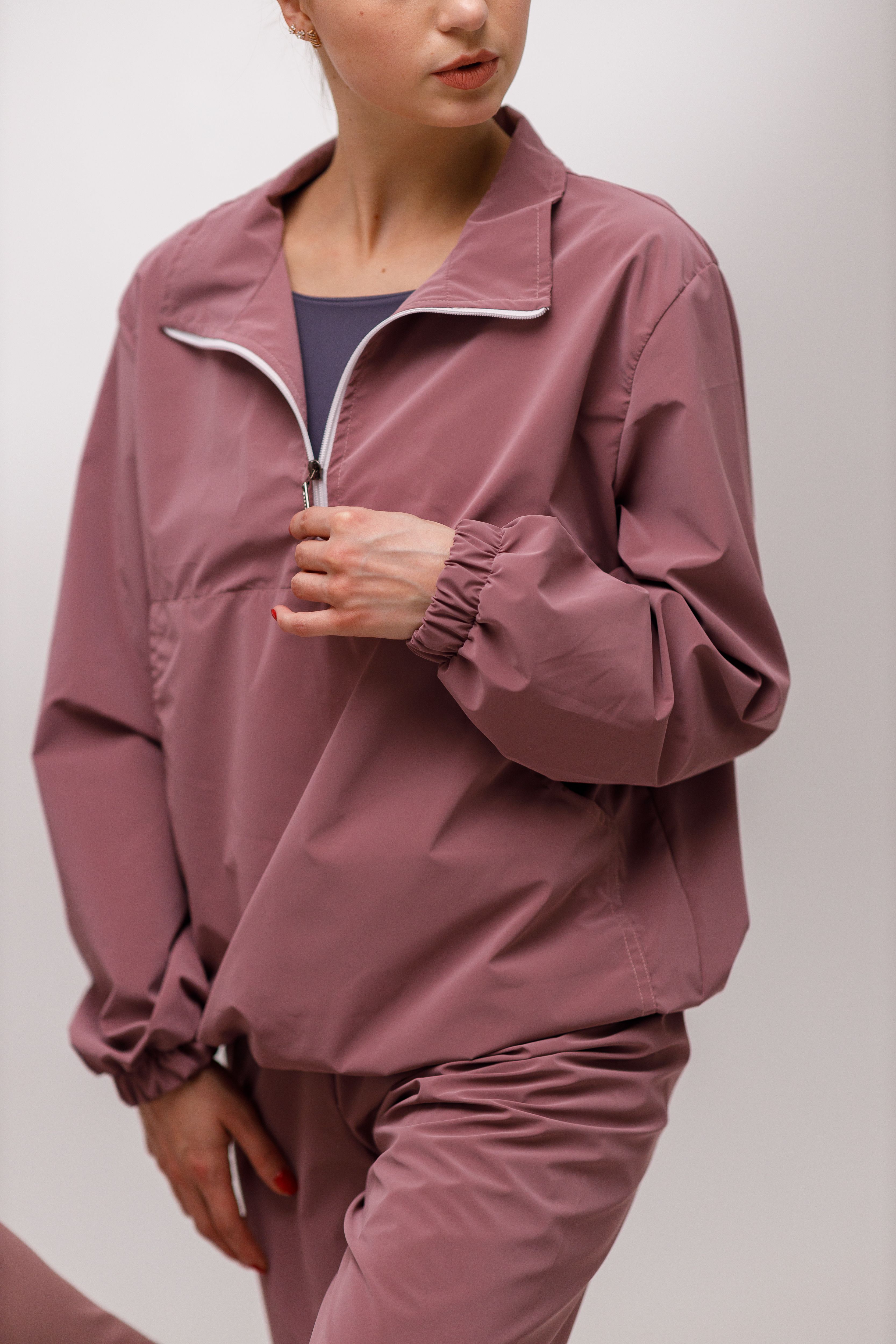 Tracksuit Velvet  - Powder