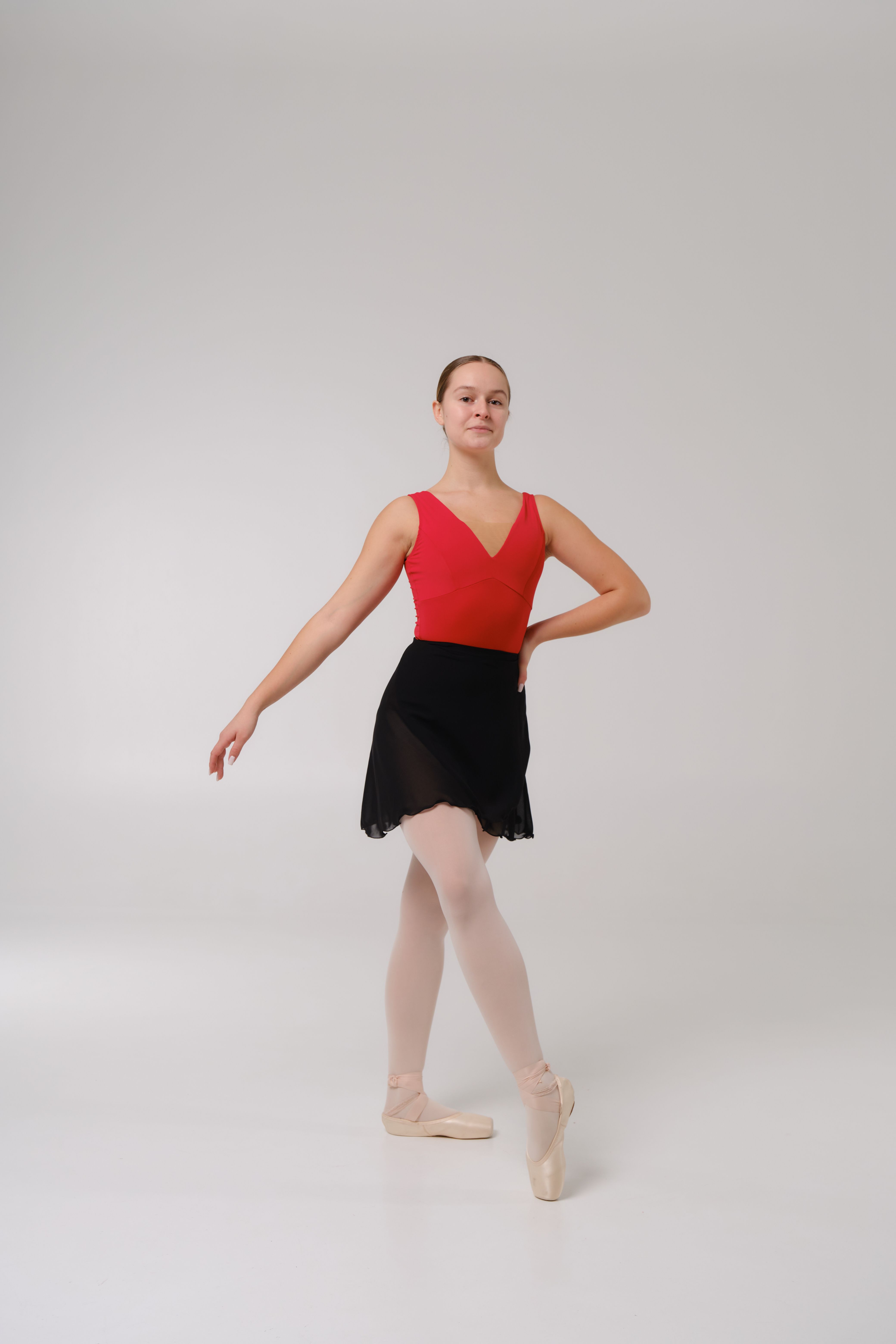 Leotard Sharlota M Red