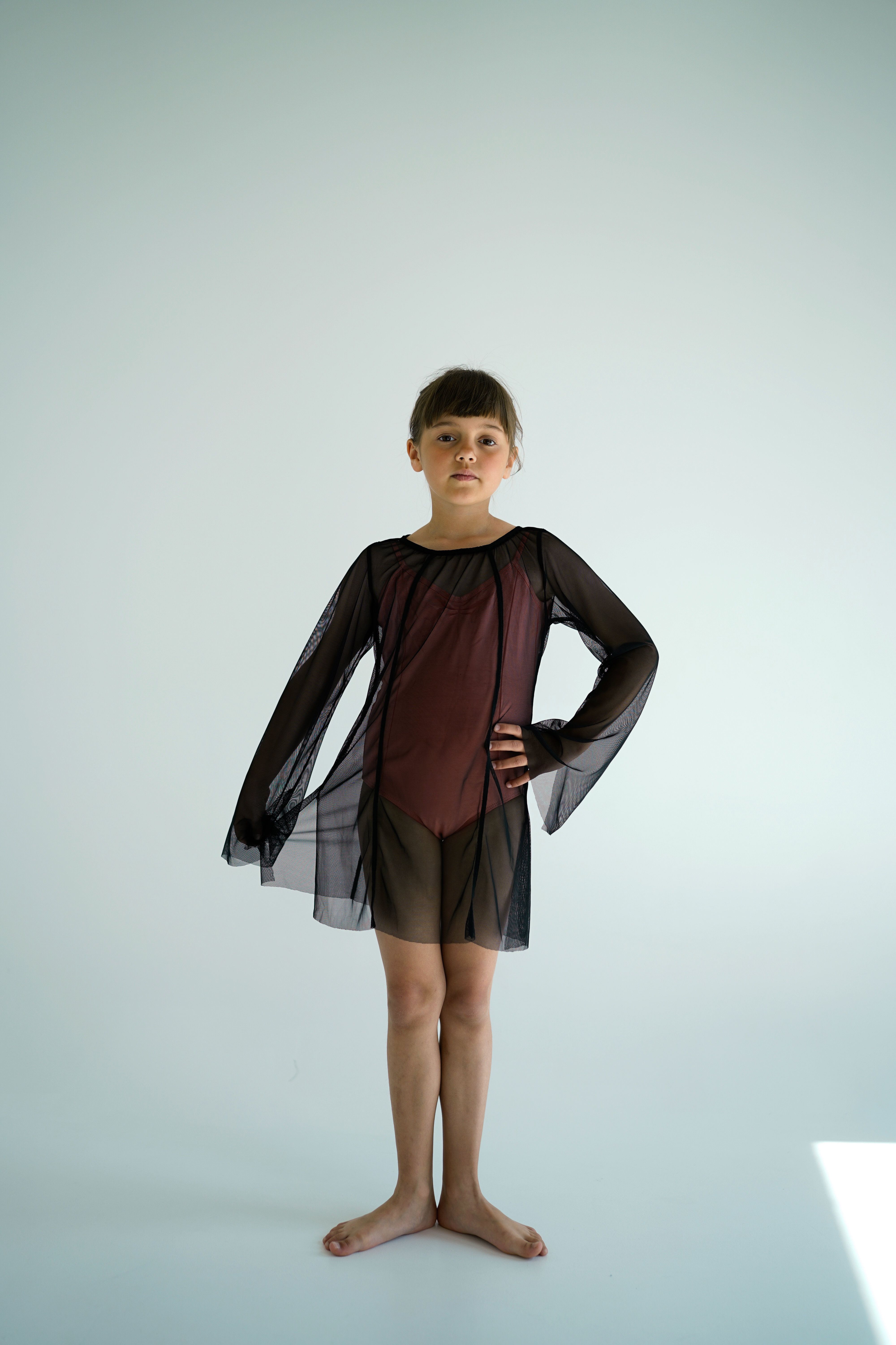 Tunic Mesh Children’s - Black