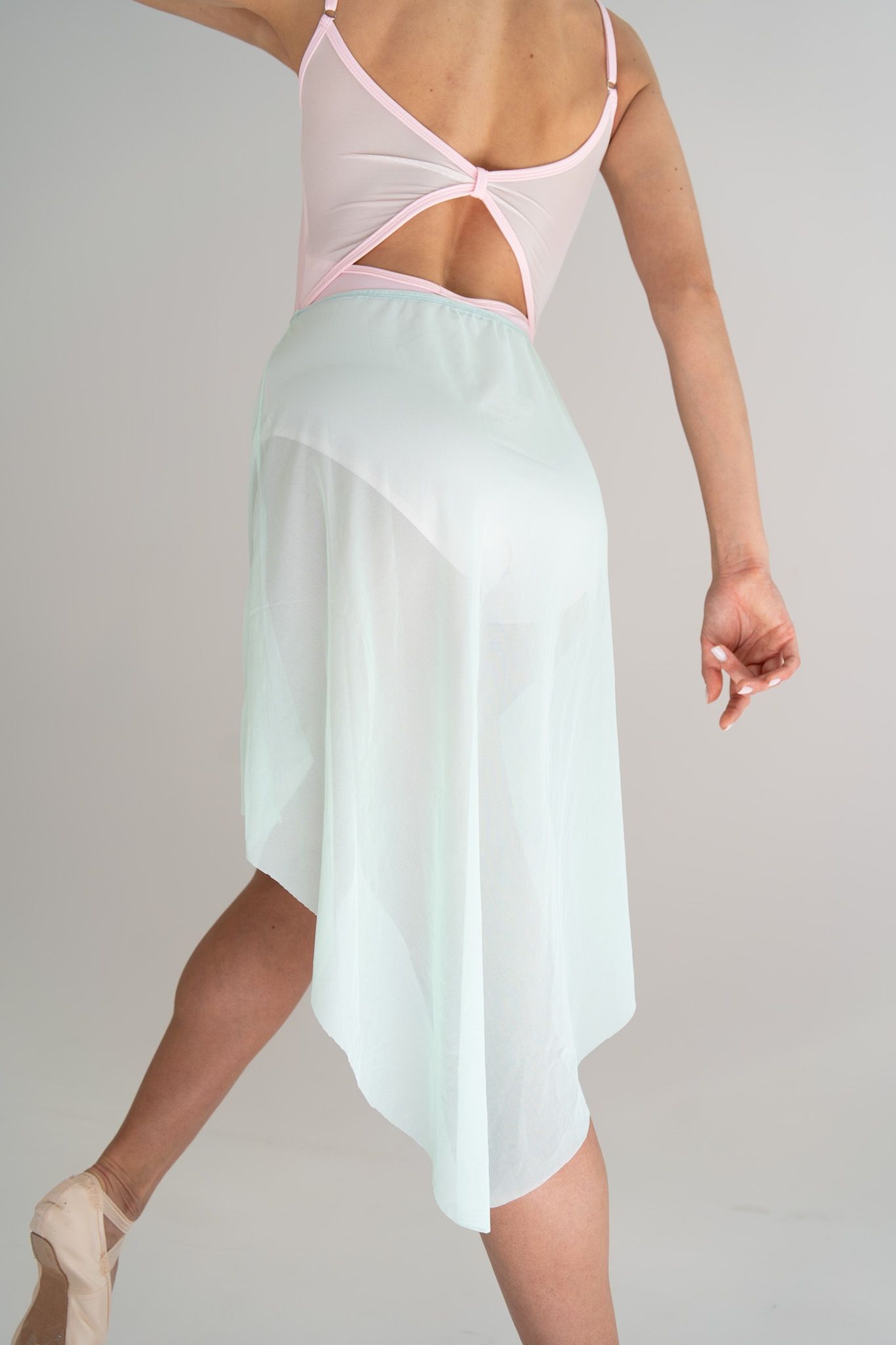 Skirt Mesh S Mint