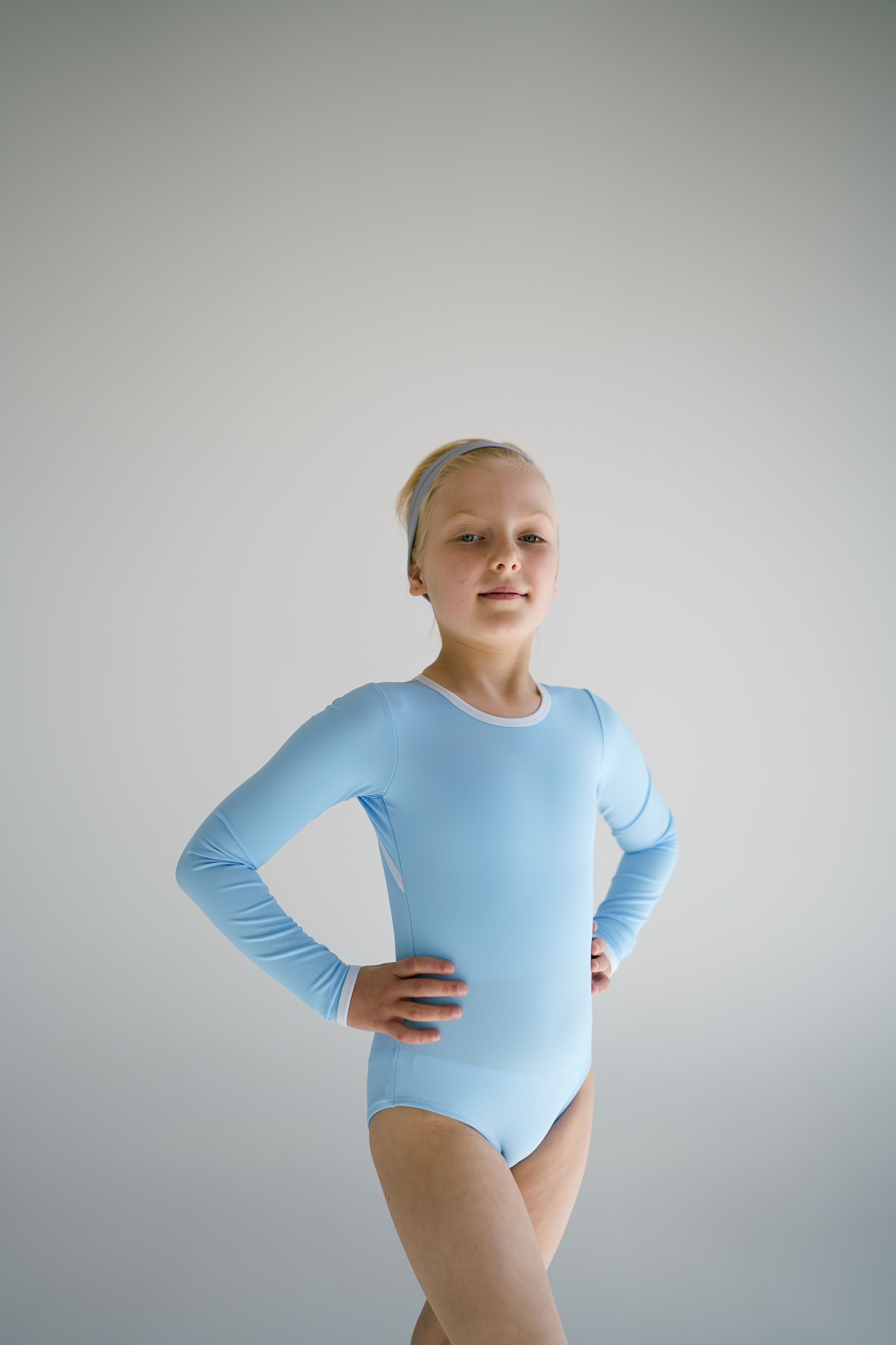 Leotard Romb Children 28 Light-Blue