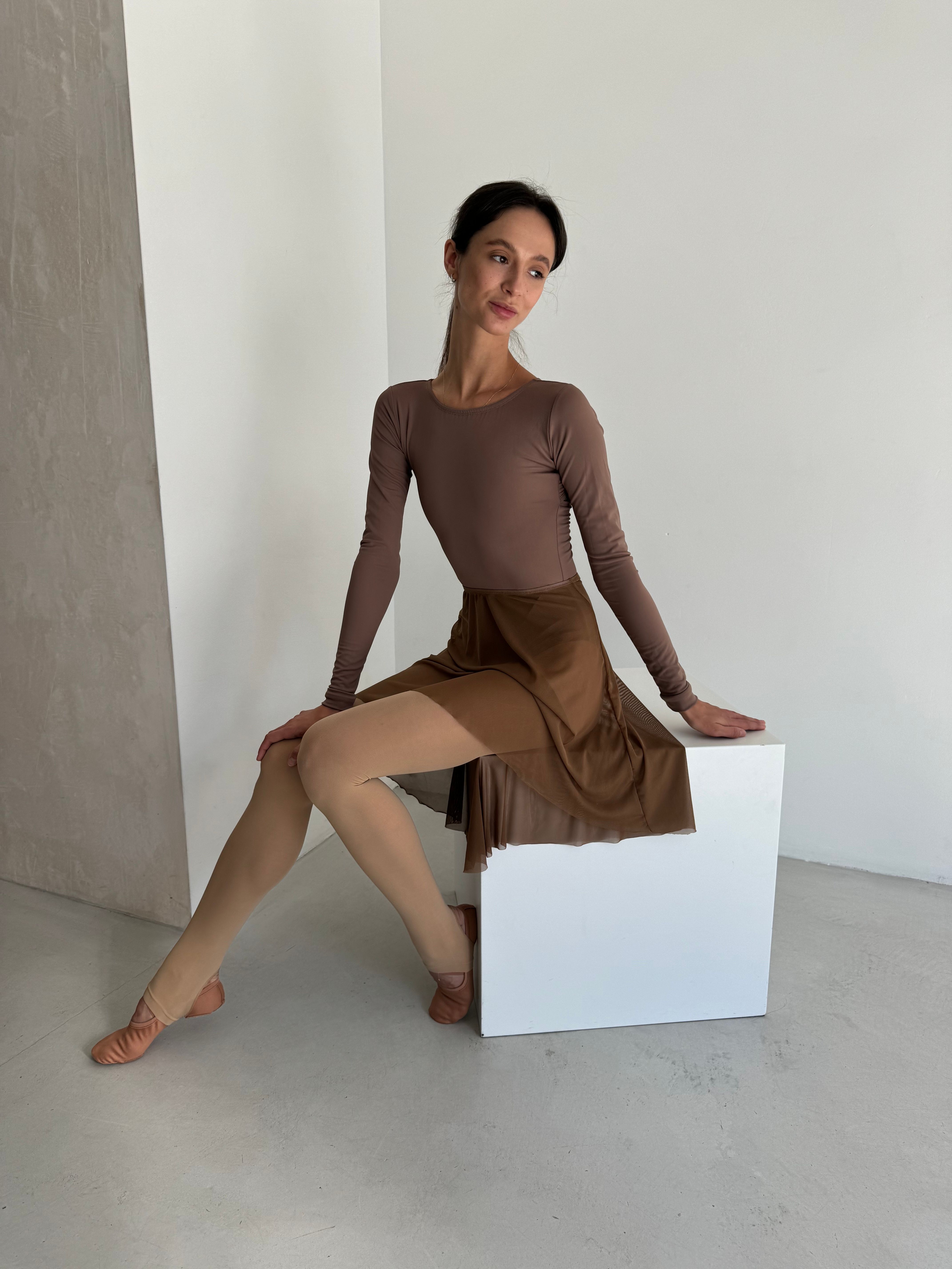 Leotard Romb XXS Coffee