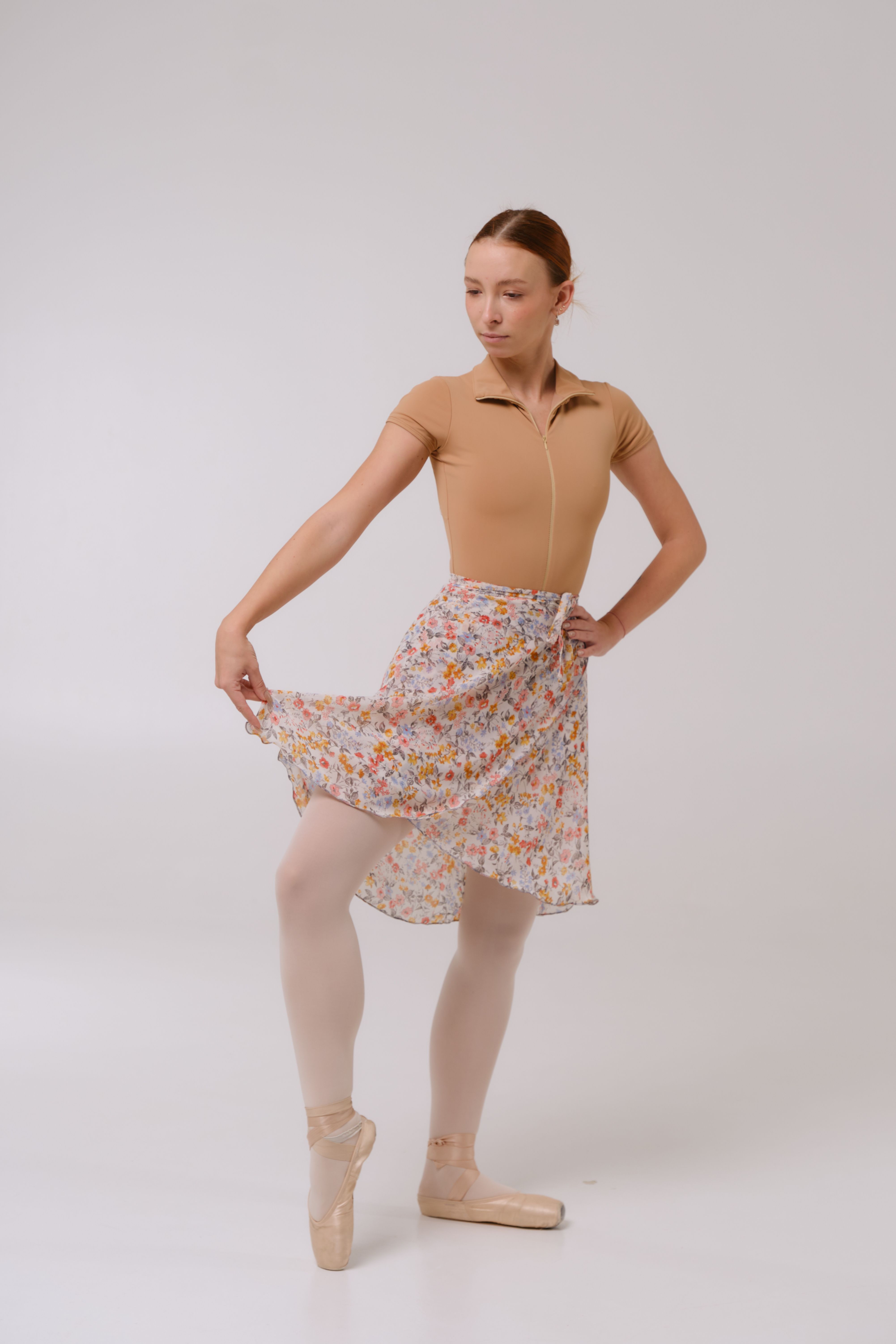 Leotard Duet XXS Nude