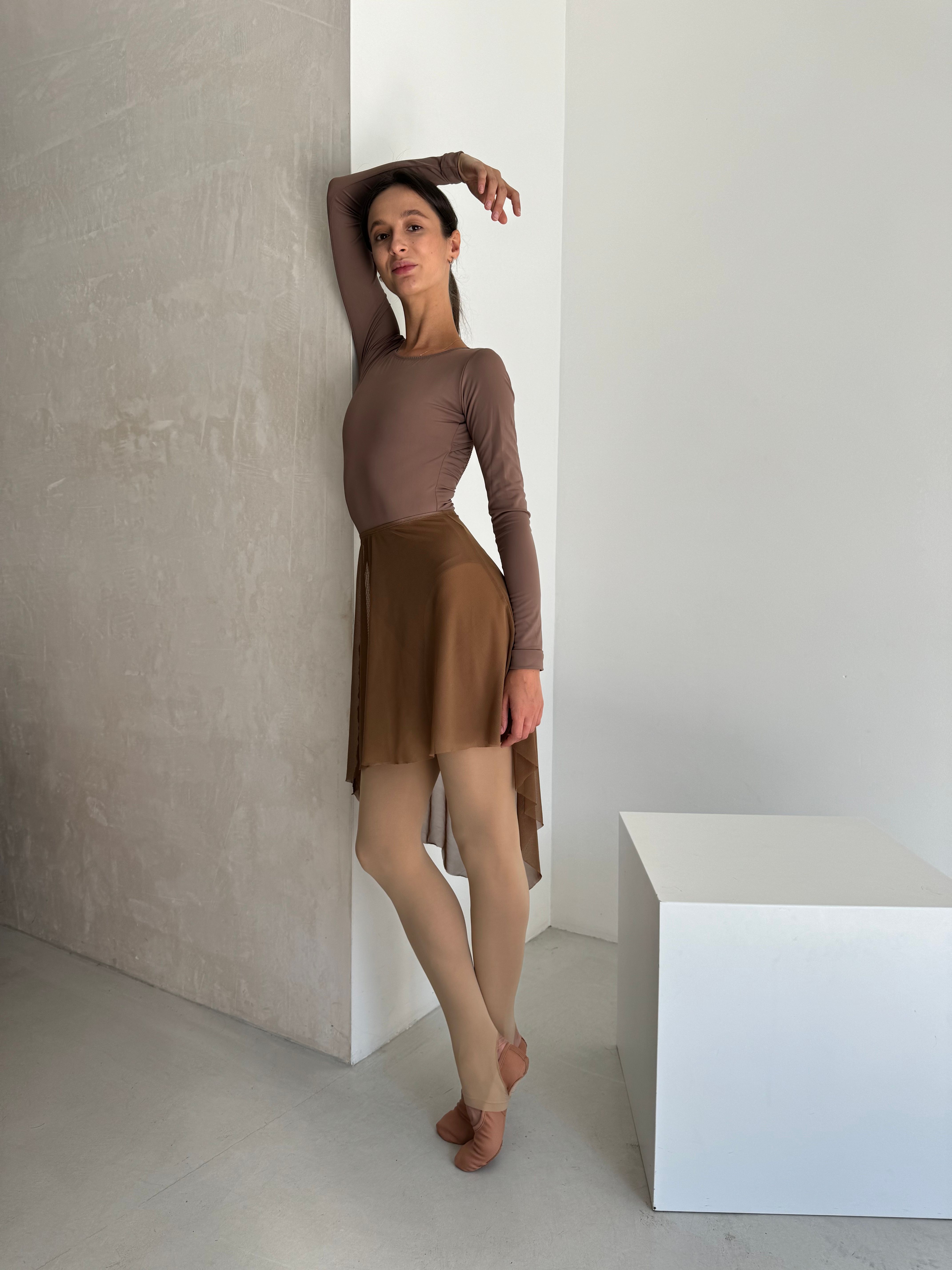 Leotard Romb XXS Coffee